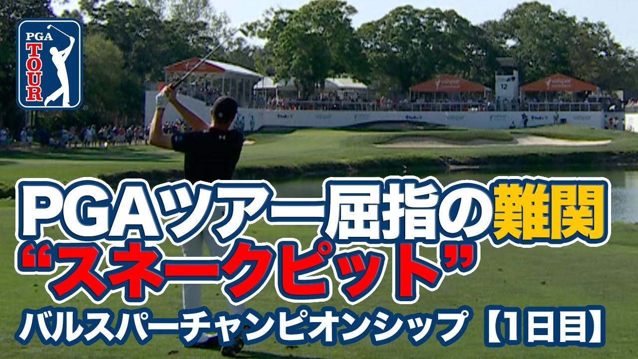 PGAツアー屈指の難関イニスブルックリゾートのあがり3ホール”スネークピット”に挑む【バルスパーチャンピオンシップ1日目】【PGAツアー】【ゴルフ】
