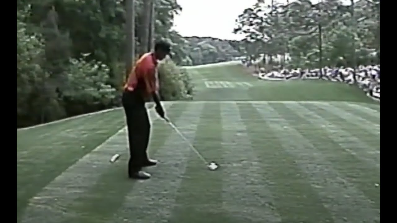'97Masters 第61回大会優勝 タイガー・ウッズ（Tiger Woods Masters First win 6 13