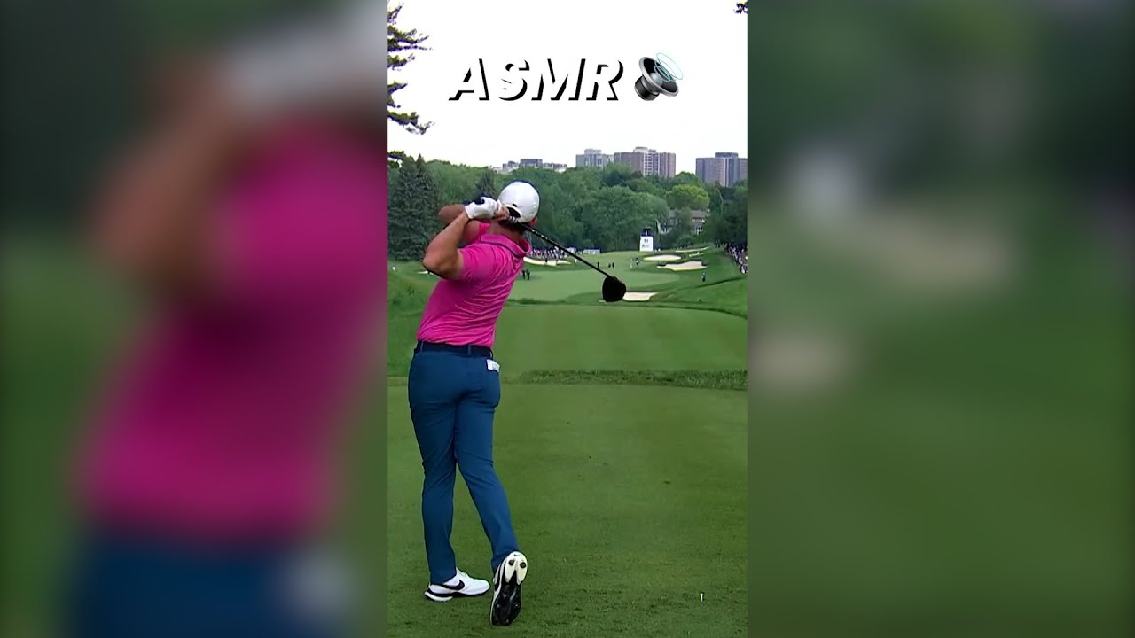 Rory McIlroy driver ASMR 🤤