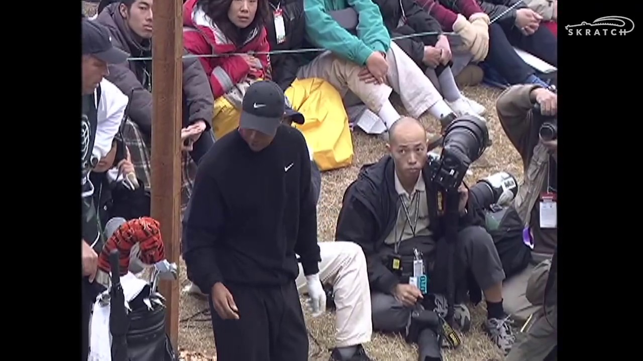 Vintage Tiger - 2001 World Cup Chip-In Eagle