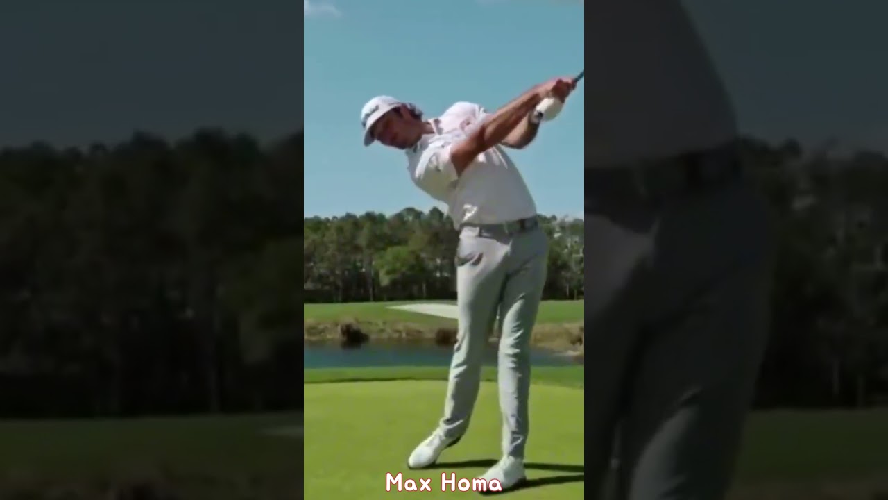 Max Homa 맥스 호마 압도적 드라이버 스윙