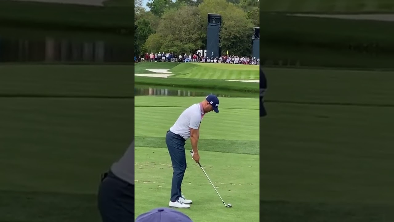 Justin Thomas Pre-Shot Routine #shorts