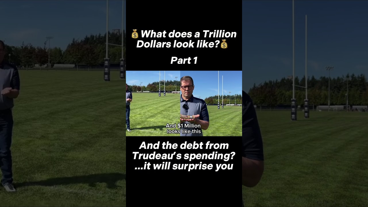 💰WHAT DOES A TRILLION DOLLARS LOOK LIKE?💰 PART 1