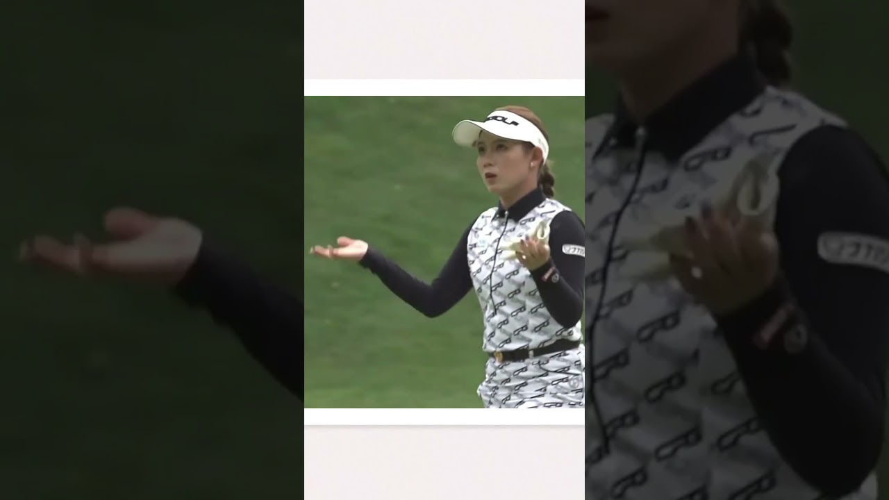 吉本ひかる 可愛い女性 【女子プロゴルフ】#shorts