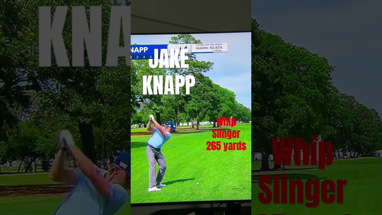 JAKE KNAPP 265 Yrd IRON WHIP SLINGER! Jesus! #power #golf #diy #golftips #golfer #golfswing #shorts