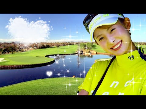 鶴岡果恋最新アイアンスイングを後方スローでみると..