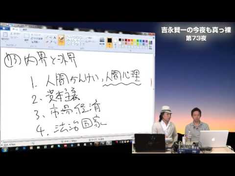 今夜も真っ裸 第７３夜 内界と外界