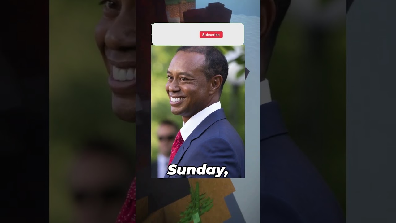 How Tiger Woods became the youngest golfer to win the Masters Tournament! 📅 13 April 1997 #shorts