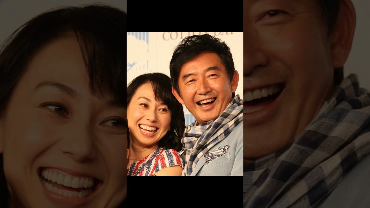 石田純一・東尾理子さんご夫妻の笑顔