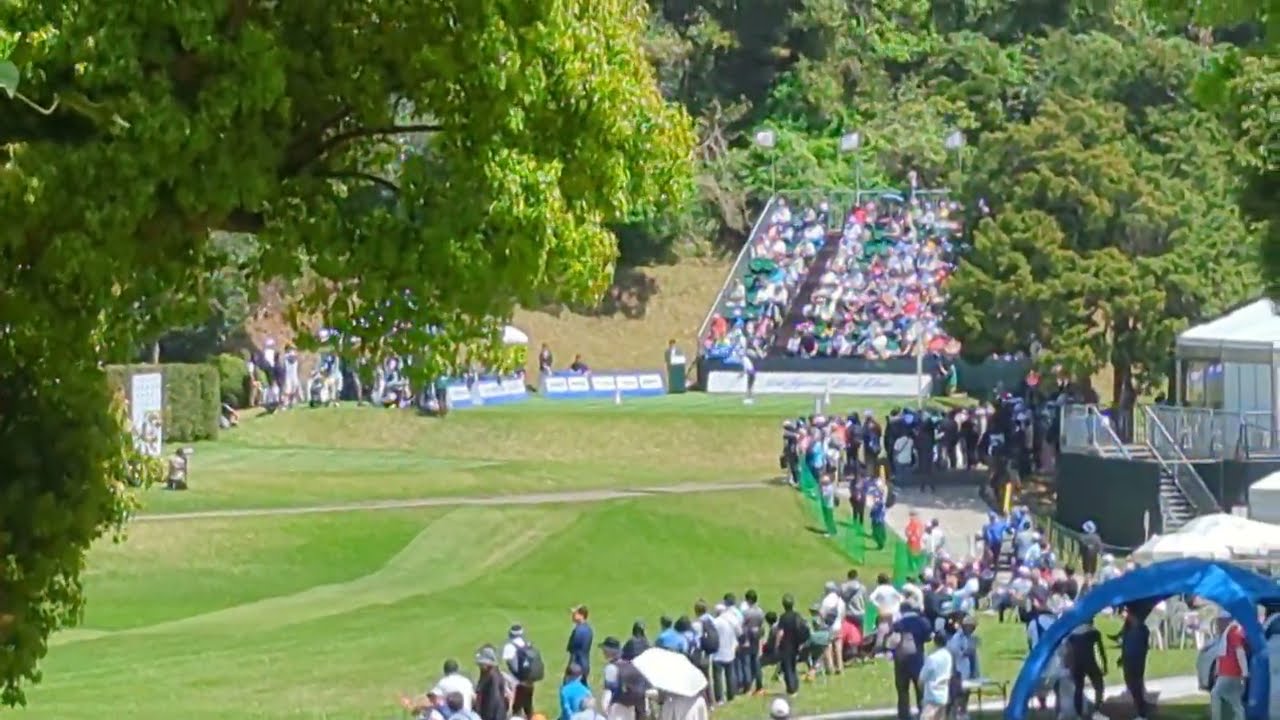 フジサンケイレディスクラシック 2024  安田祐香  1番ティーショット  女子ゴルフ LPGA