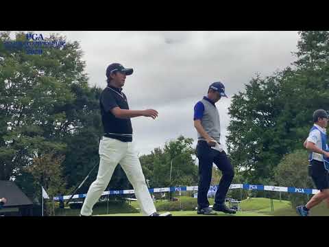 【2020日本プロシニア住商サミット杯/最終日】日下部光隆、桑原克典、深堀圭一郎スタートホール