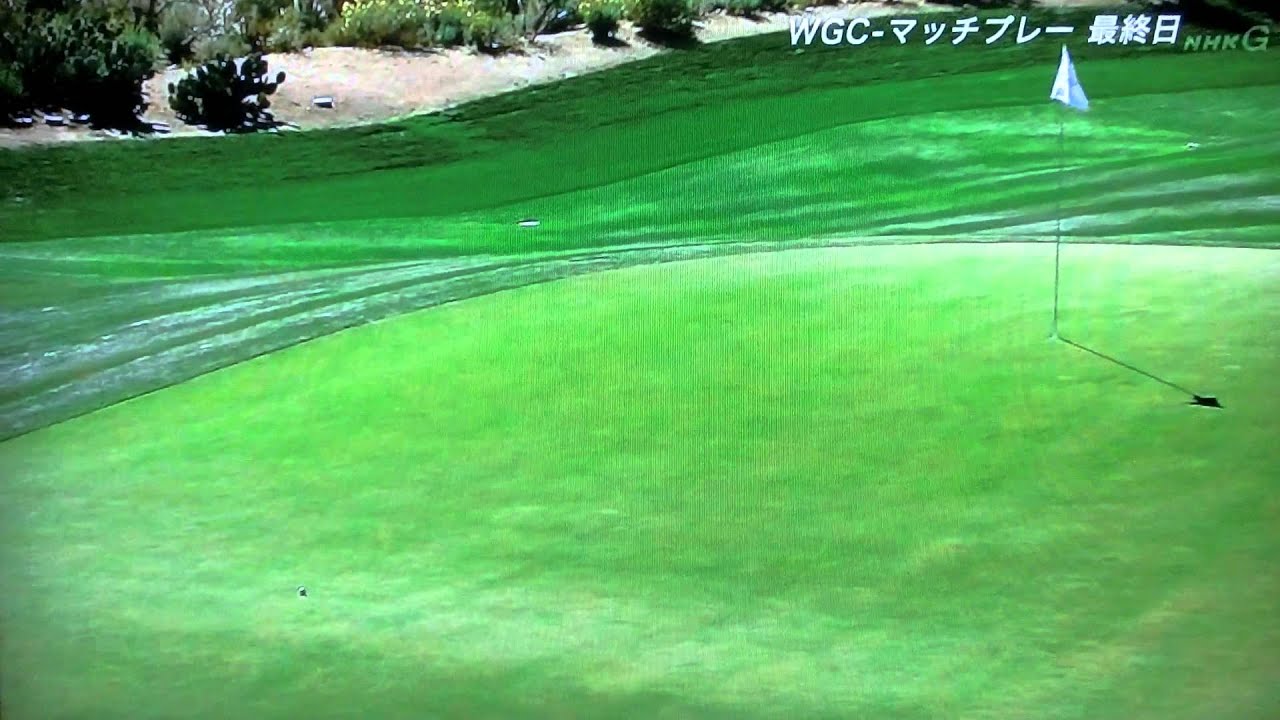 マキロイ スーパーショット Par4ドライバーでワンオン