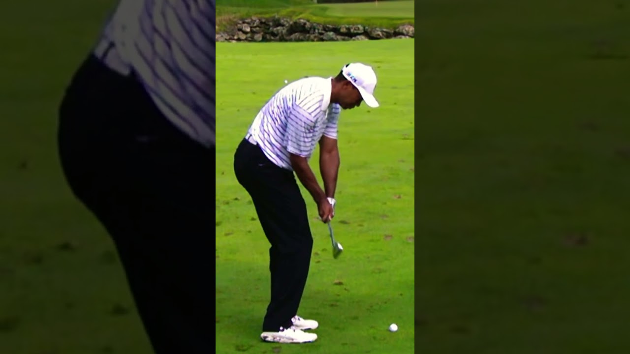 Tiger Woods Iron Swing Slow Motion