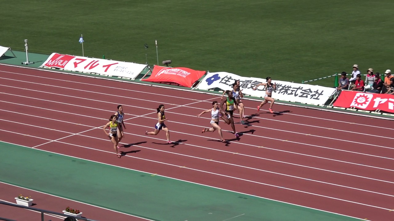 FUSE SPRINT2017 Women's100m finals heat1 Yumi MATSUDA11.78(+3.1) 松田優美 Renee Shaw 上田理湖