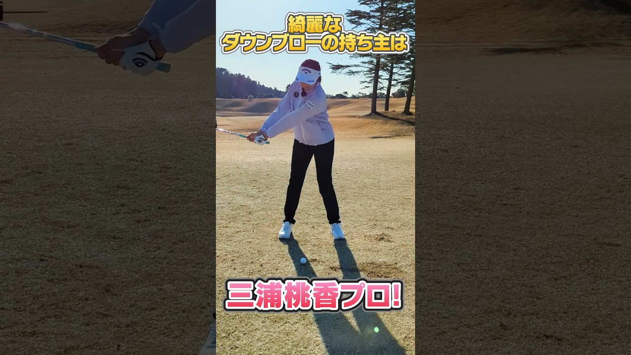三浦桃香のナイスショットの秘密とは！？#キャロウェイ #X FORGED シリーズアイアン #打感 #抜け #音が最高 #アイアン #uuumgolf  #golf #ゴルフ #callaway