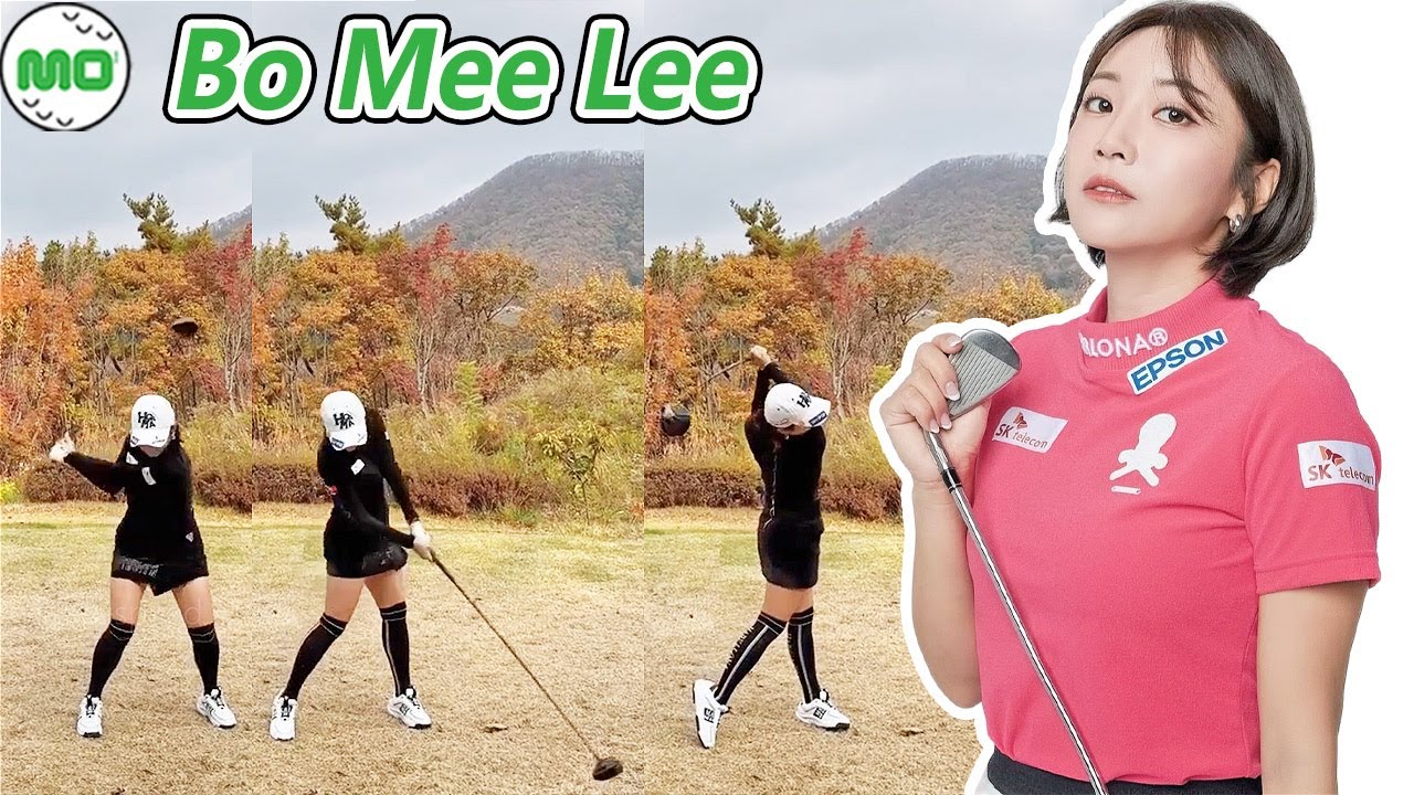 イ・ボミ ​Bo Mee Lee 韓国の女子ゴルフ スローモーションスイング!!!