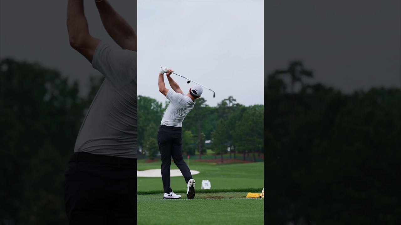 로리 맥길로이 연습 스윙 슬로우 모션