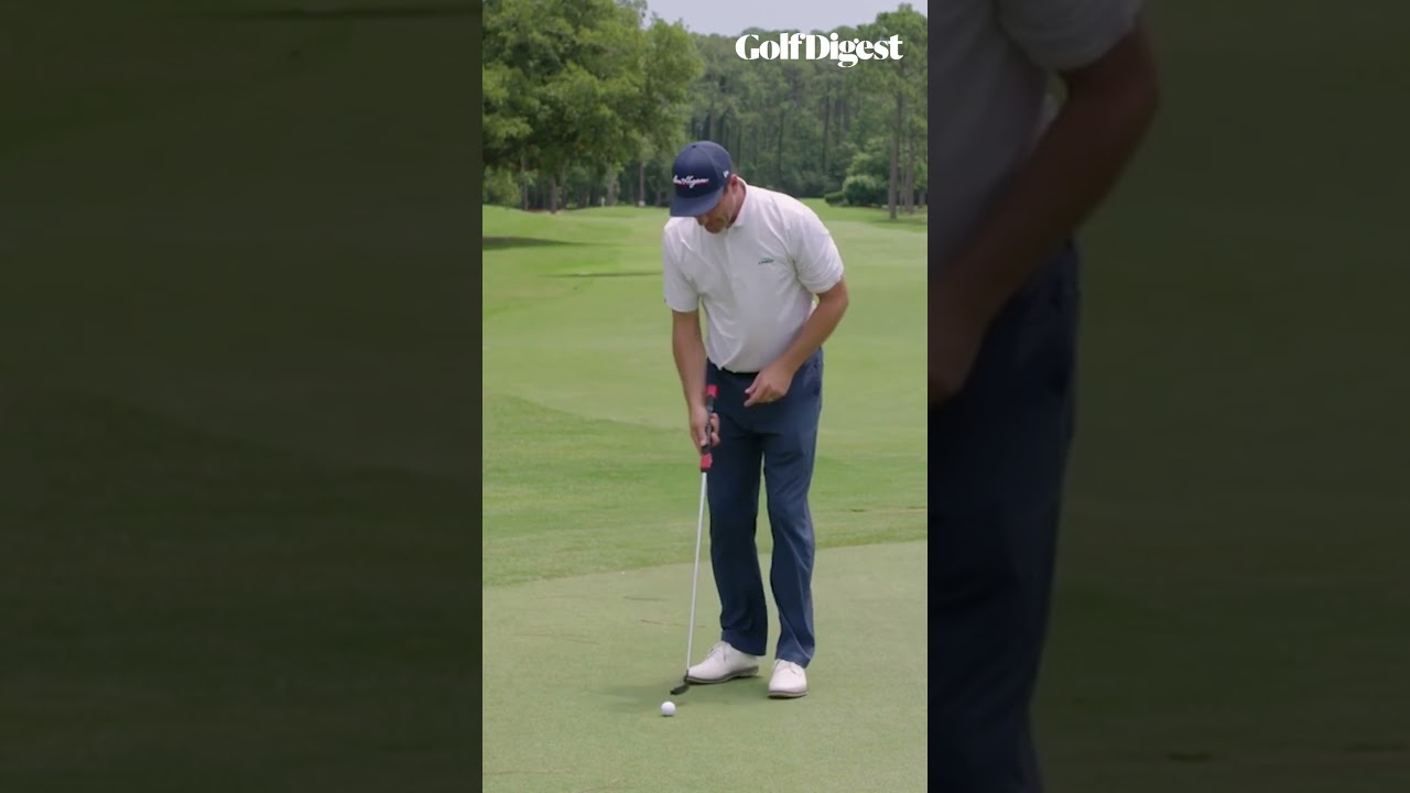 Try this if you're losing strokes on short putts. 🙌 #shorts #golfdigest #golf #golfshot #golftips