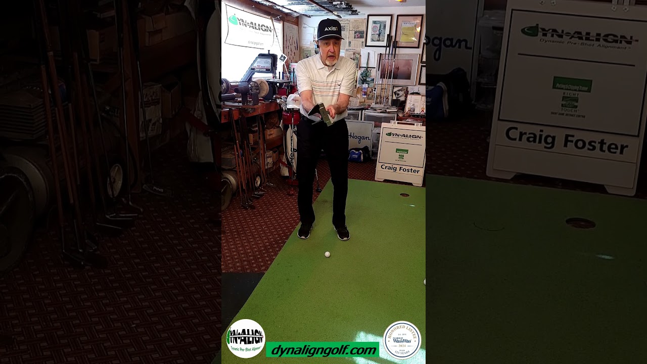 Putting Stability: Jack Burke, Jr., Paul Runyon, Corey Pavin, Paul Azinger, Jack Nicklaus, DynAlign