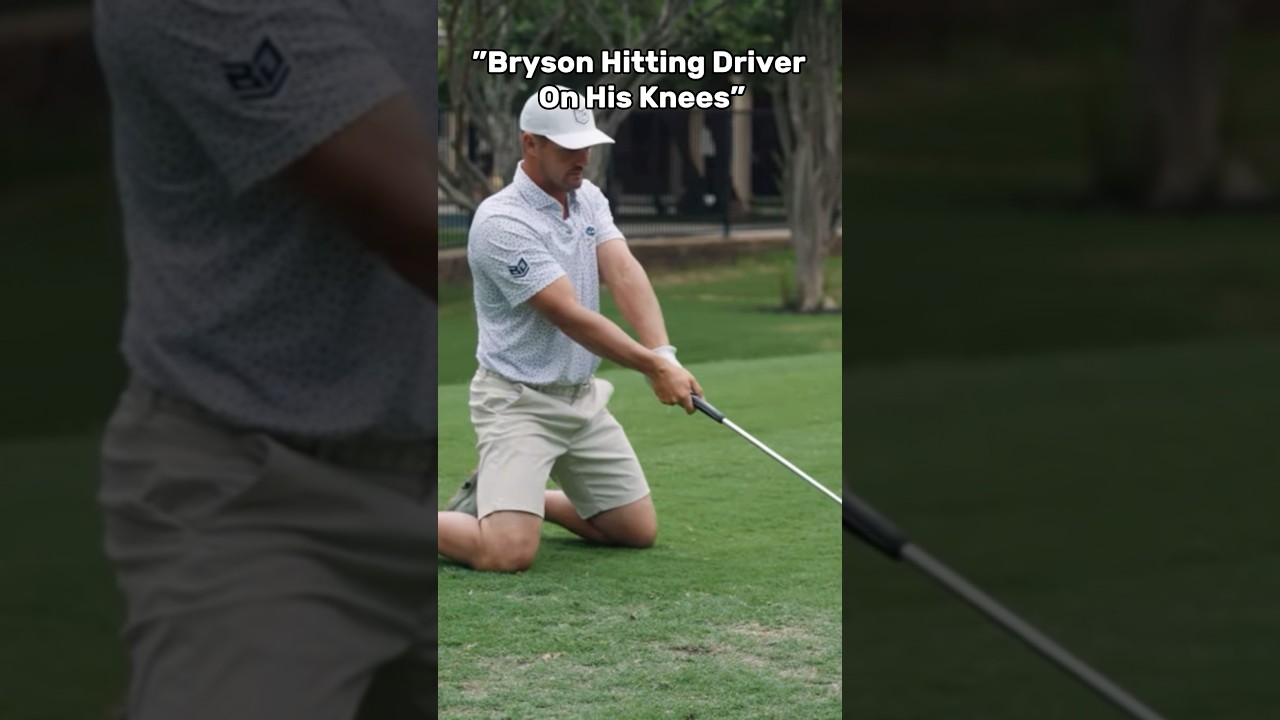 Bryson Trying To Copy Tiger!! #dope #golf #golfshorts #funny