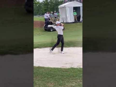 Rory McIlroy - Greenside Bunker Shot (Front View)