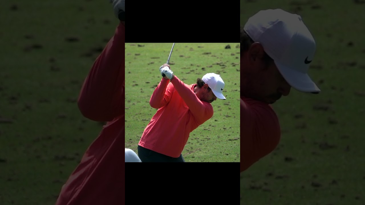 Brooks Koepka - Upper body motion #brookskoepka #golfswing