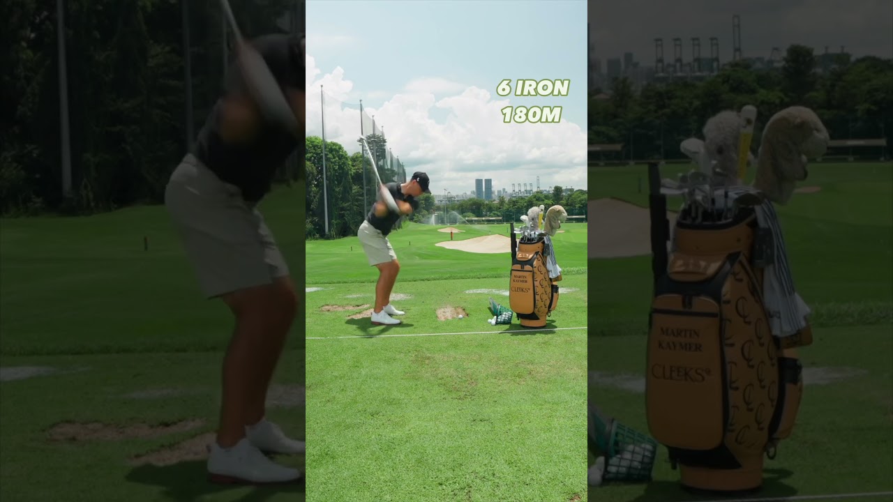 A look at Martin Kaymer's stock yardages 😮‍💨#LIVGolf #CleeksGC #shorts