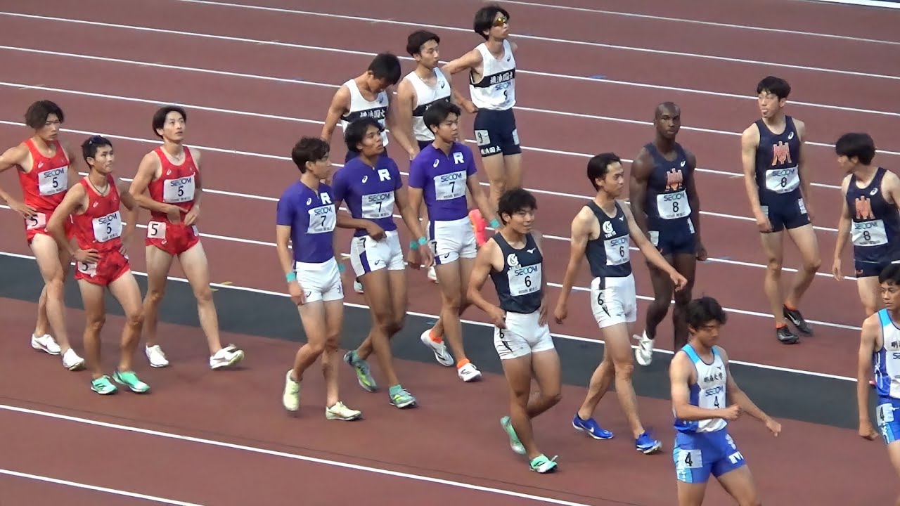 予選 2部 男子リレー 4x400m 関東インカレ陸上2024