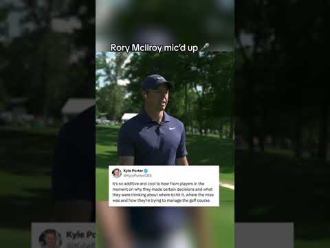 Rory McIlroy shares insights into his on-course decision making 👀