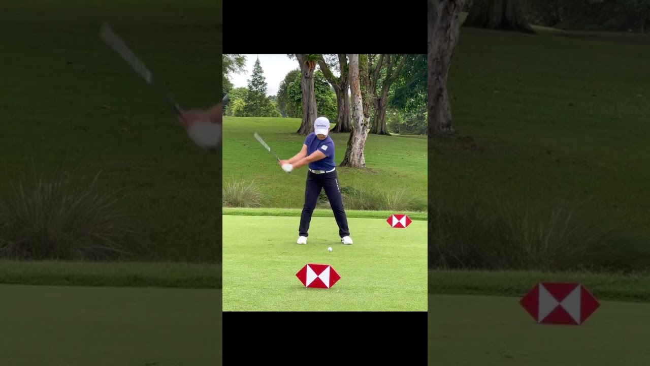Ji Yai Shin 申ジエ ​ #golf #ゴルフ #golfswing