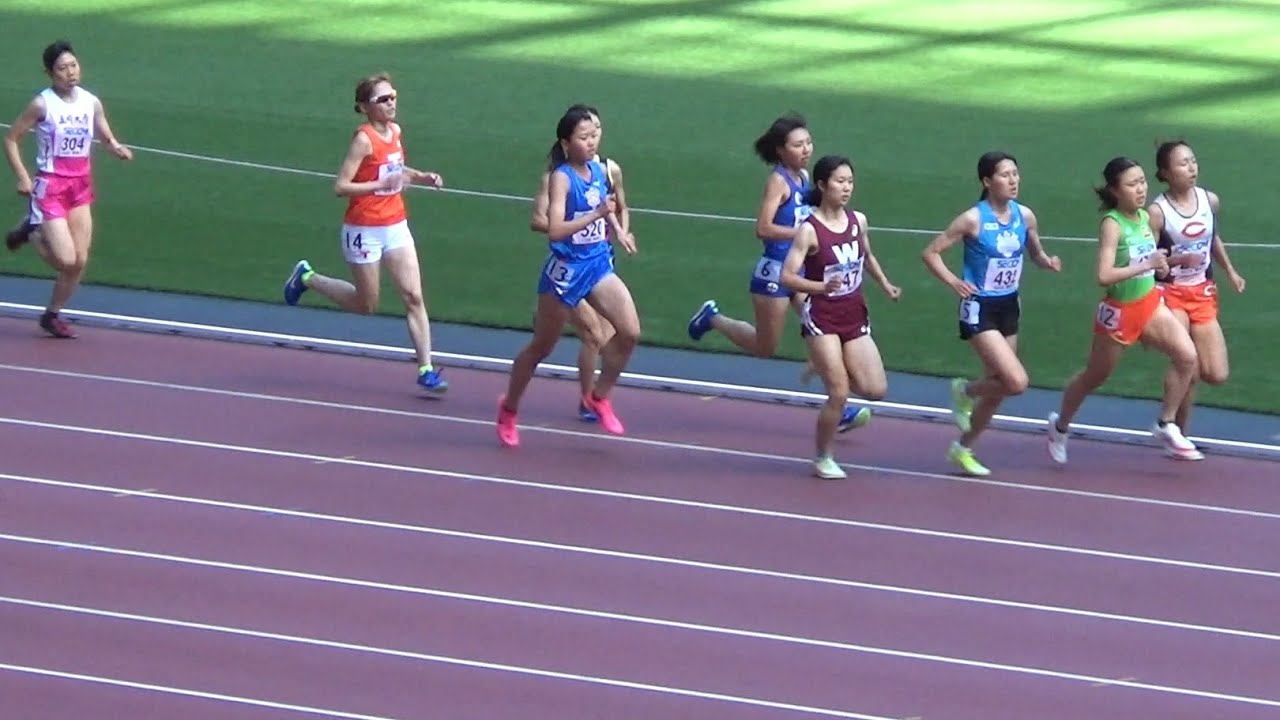予選 女子1500m 関東インカレ陸上2024