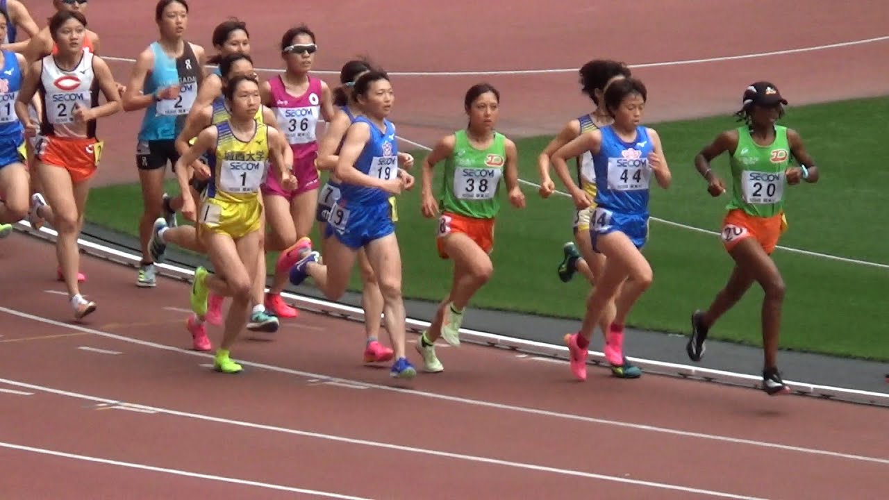 決勝 女子5000m 関東インカレ陸上2024