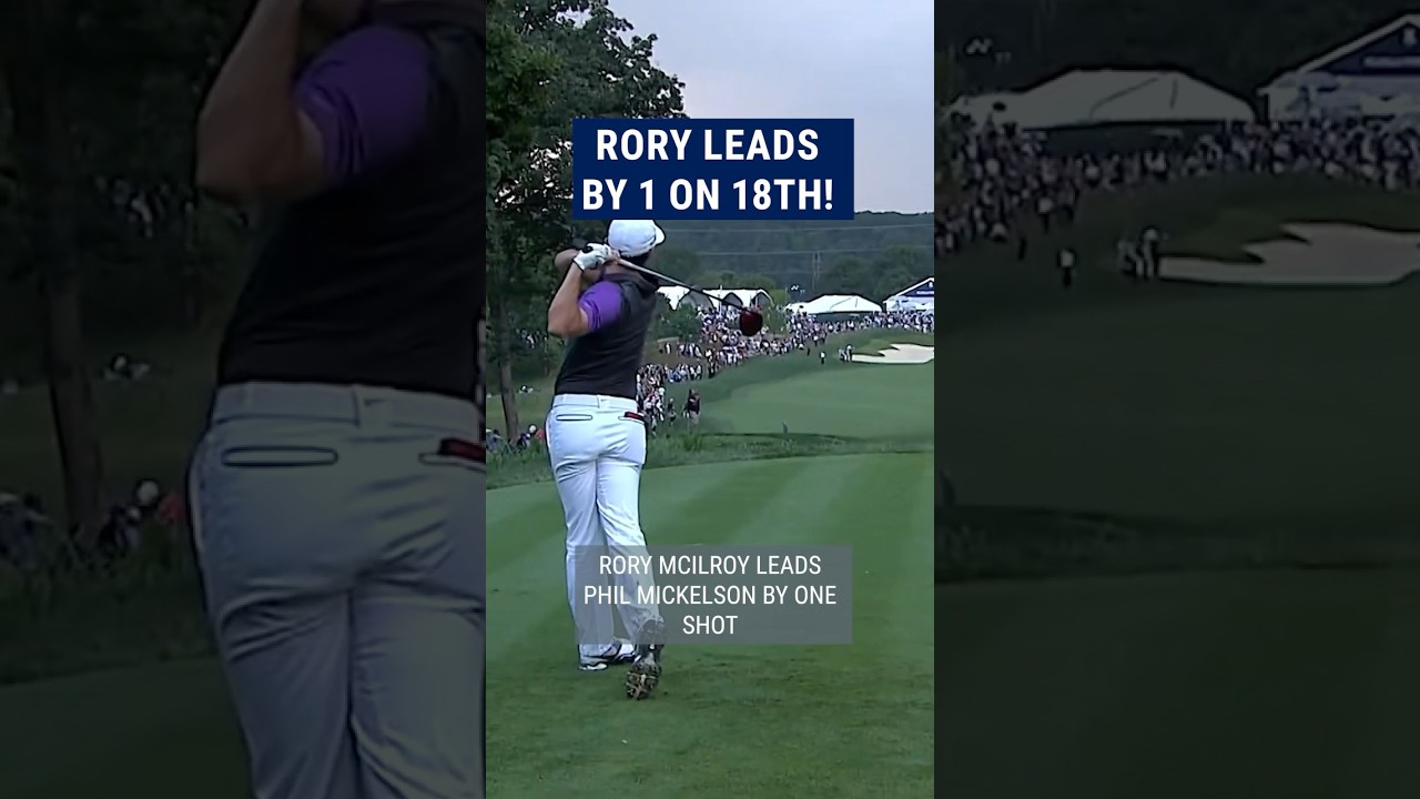 Rory McIlroy has ONE hole to win the Championship! 😱