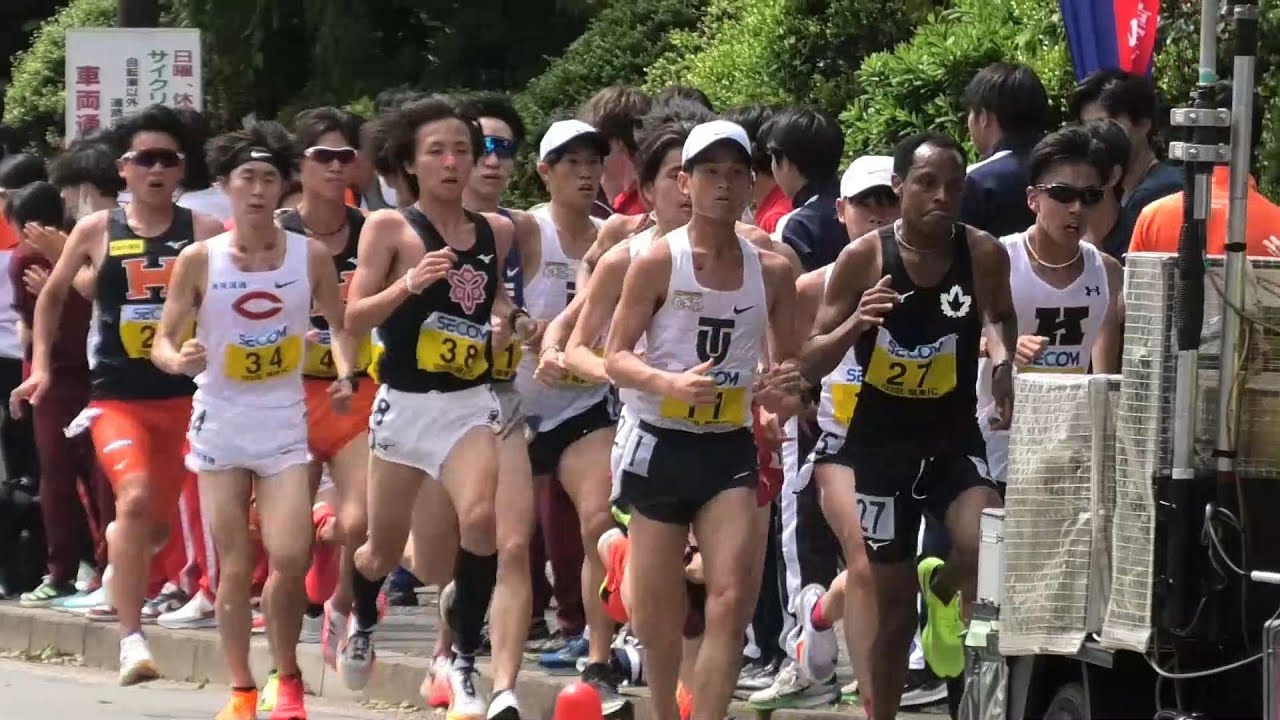 [関東インカレ]1部ハーフマラソン＠神宮外周