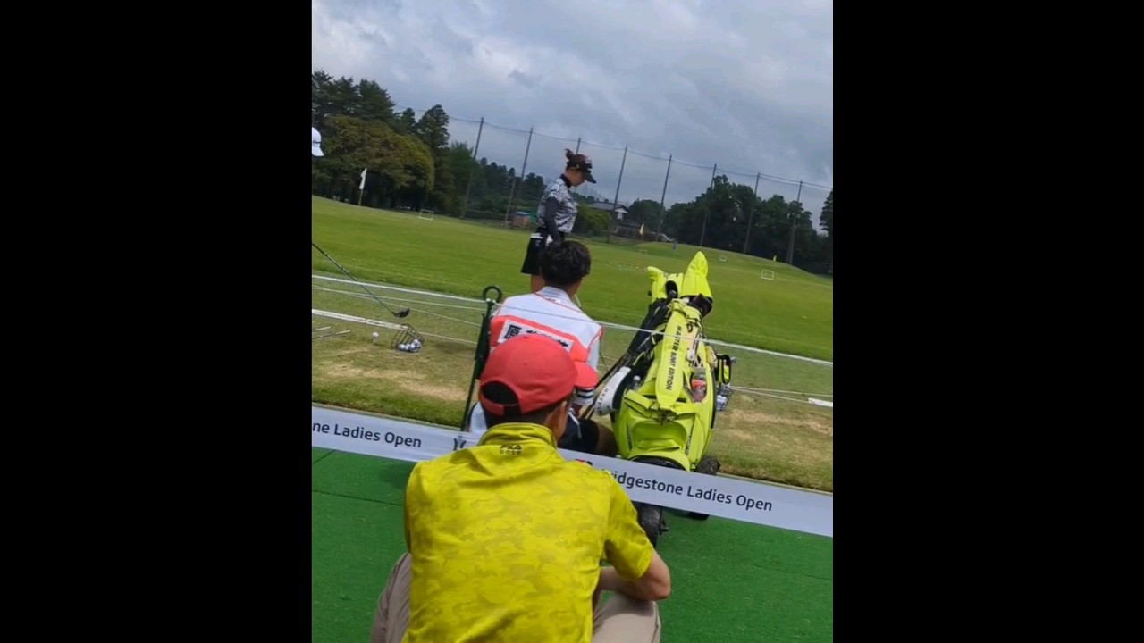女子ゴルフ⛳原英莉花  練習中  ブリヂストンレディス 2024 #女子ゴルフ #golf