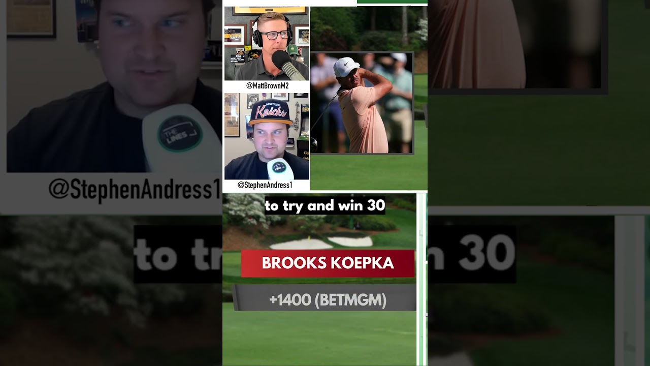 PGA Championship Best Bets: Brooks Koepka | PGA Tour Picks #golfbets