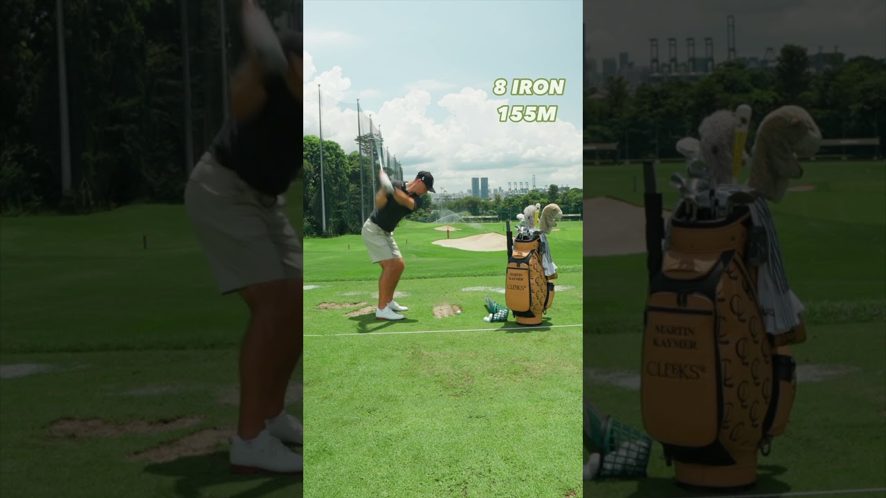 Martin Kaymer's stock yardages 😮‍💨 #golf
