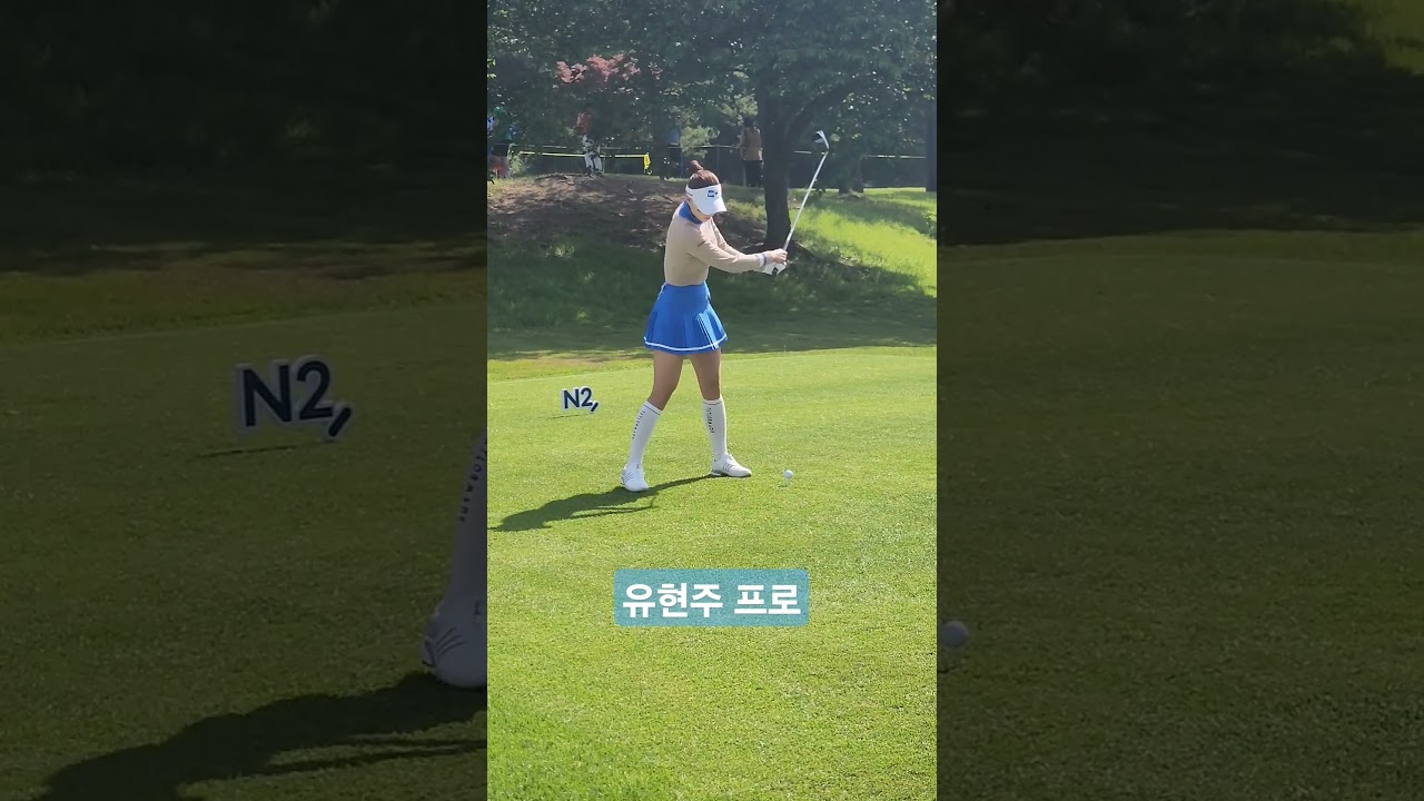 [갤러리직캠] 유현주프로 드라이버스윙