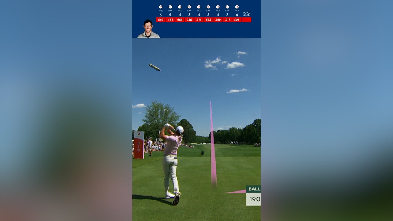 Rory McIlroy's back-nine charge to win 🔥