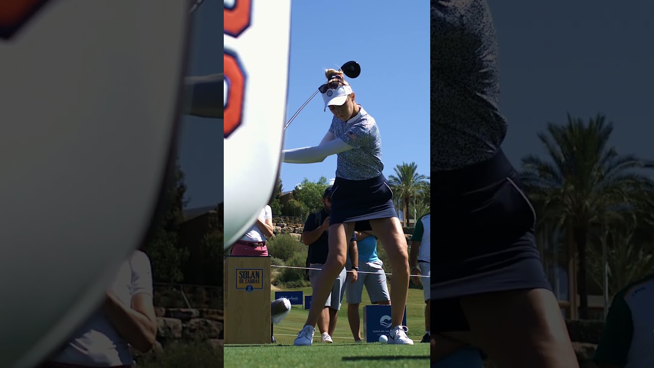 2024 세계랭킹 1위 미골프천재 넬리코다 파워풀 스윙모션 & 슬로우모션, "Nelly Korda" Powerful Swing Motion & Slow Motion 2024