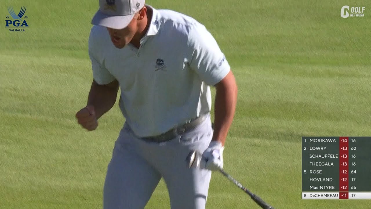 【全米プロ24】デシャンボー吠える！ ムービングデーもスーパープレー続出