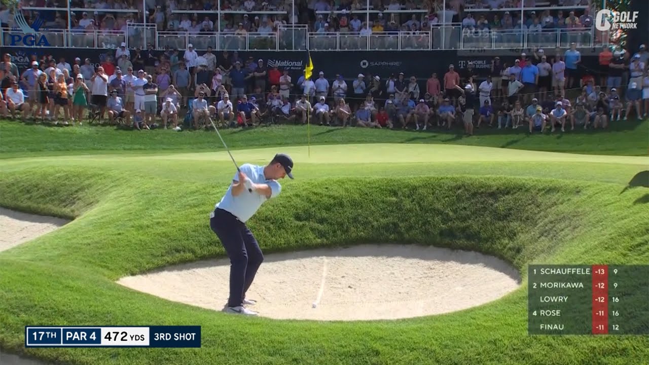 【全米プロ24】ローズ「64」で急浮上　見事なバンカーショットで観客沸かす