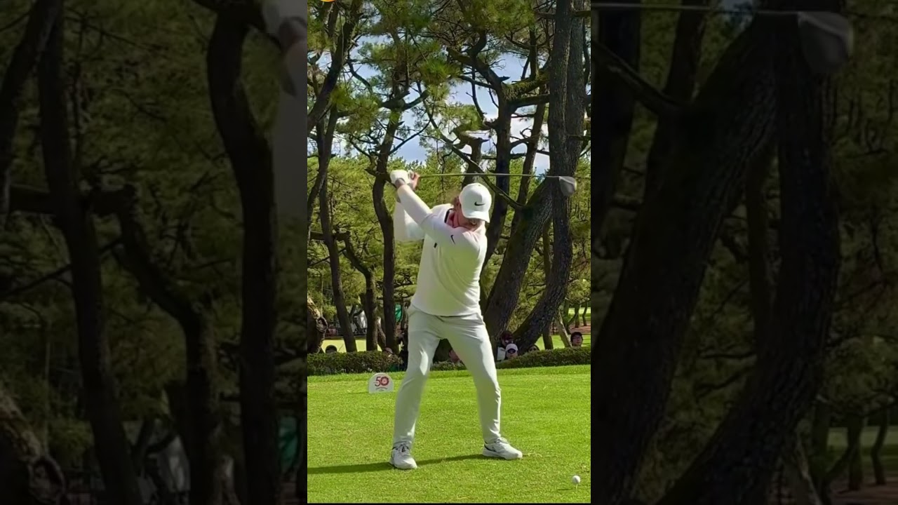 Brooks Koepka golf swing at the PGA championship #brookskoepka #pgachampionship