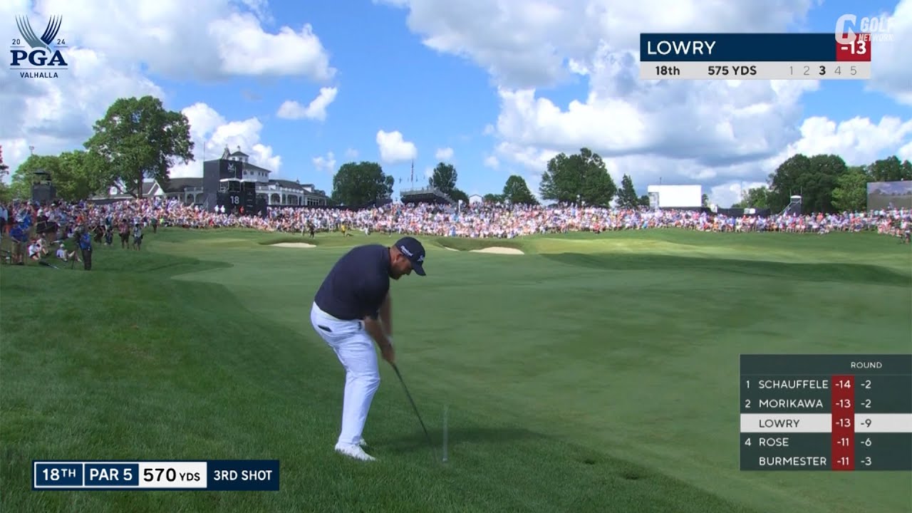 【全米プロ24】ラウリーが一気に“優勝戦線”へ　メジャー最少タイの「62」！