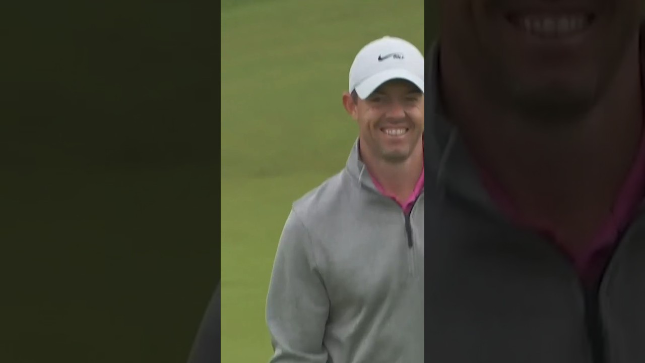 Rory McIlroy’s most CREATIVE putt 🤩