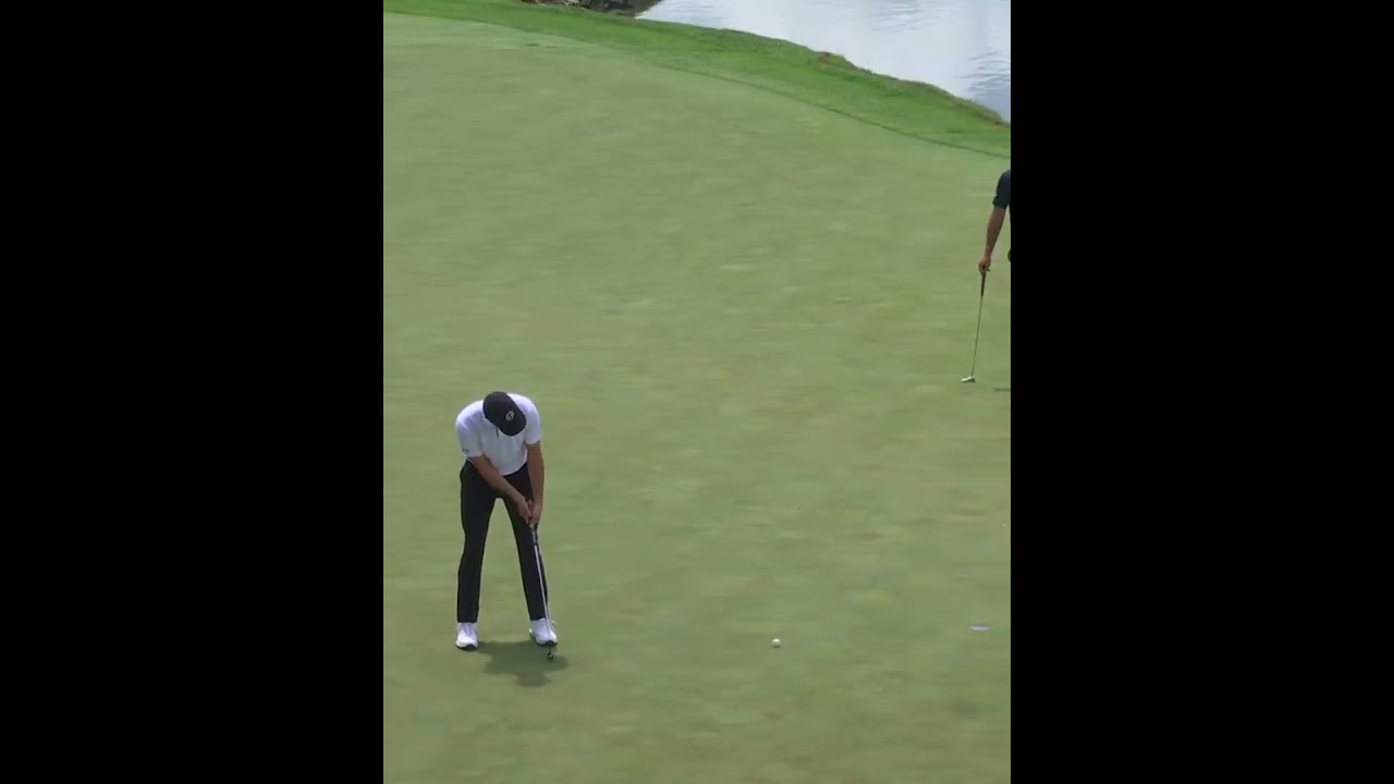 First career eagle for Jordan Spieth! 🦅👏 #shorts