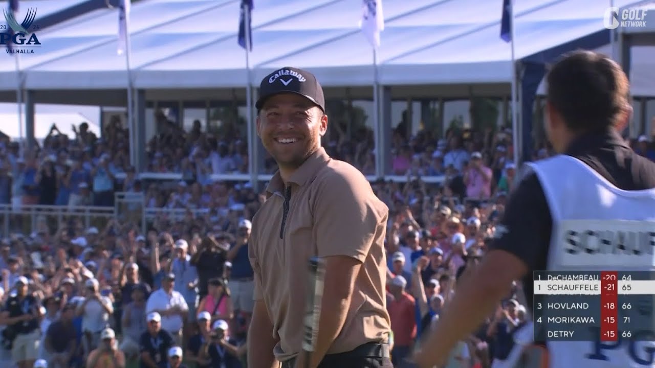 【全米プロ24】シャウフェレが全米プロ制覇、松山英樹と久常涼が同組　最終日も好プレー連発！