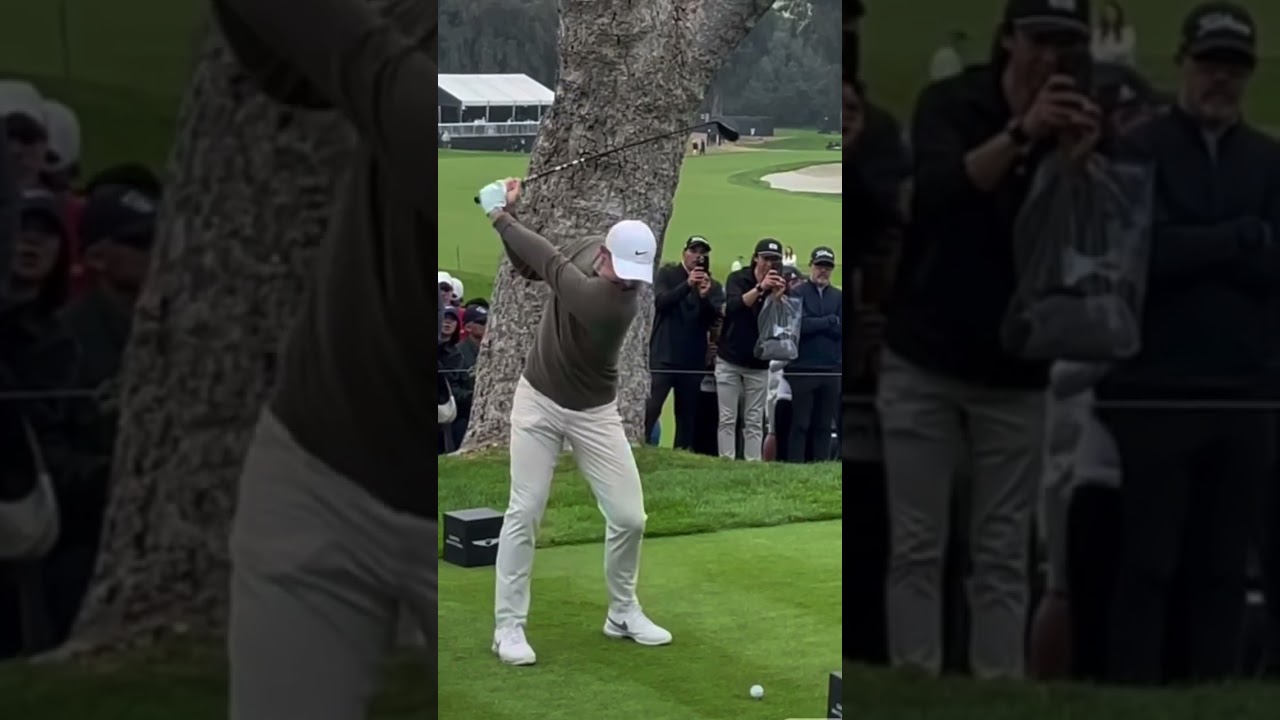 Rory McIlroy golf swing at the PGA Championship #rorymcilroy #pgachampionship