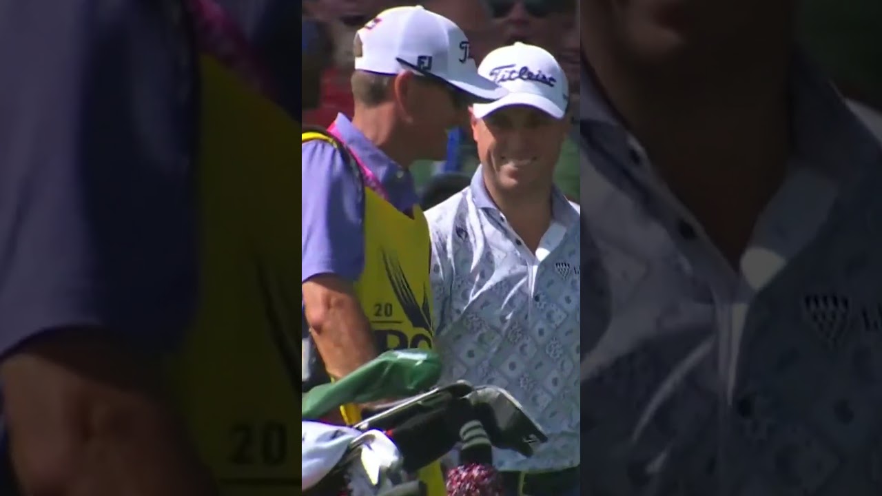 How did Justin Thomas do this!?! #shorts