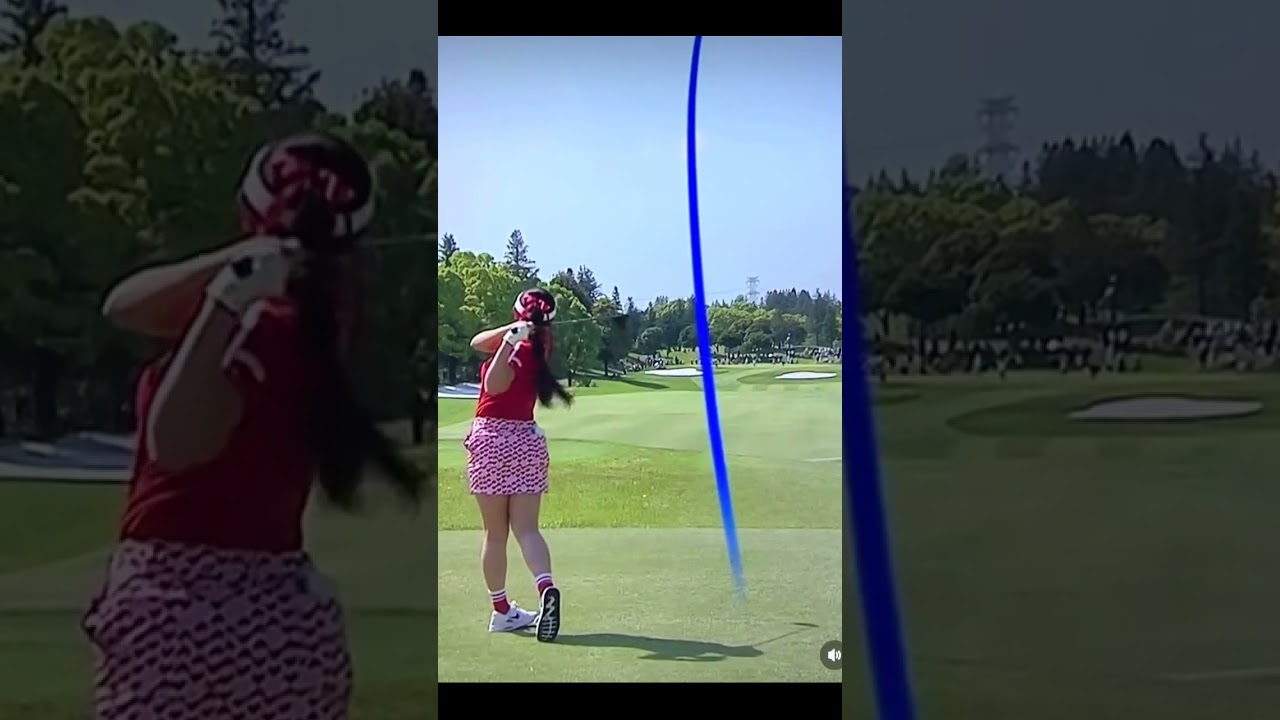 河本結​ Yui Kawamoto #golf #golfswing #ゴルフ